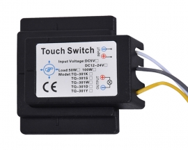 AC 110V 220V Self-locking Touch Switch Controller Glass Sensing Module for Washroom Bedroom Mirror